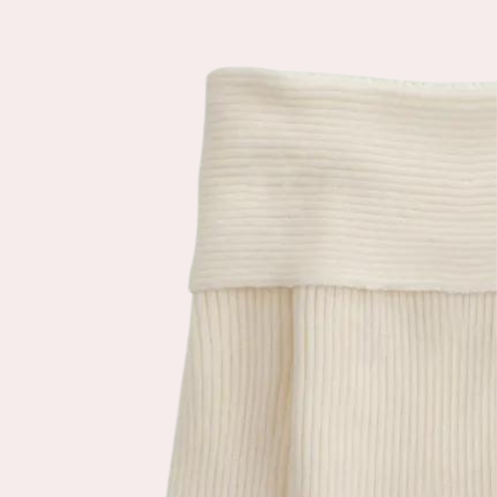 Leorina - Chique Gebreide Off-Shoulder Damestrui voor Lente en Zomer