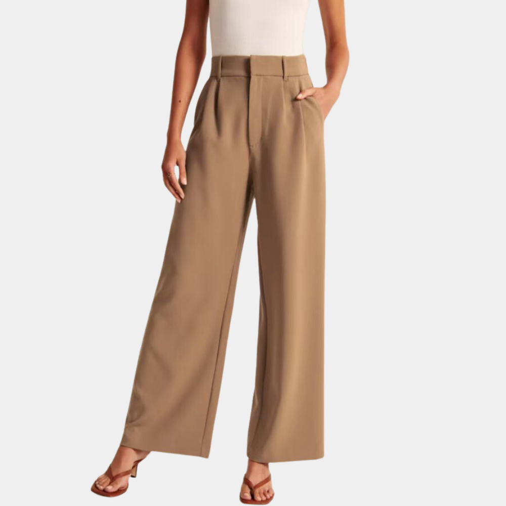 Marcia - Elegante loose fit damesbroek voor de zomer