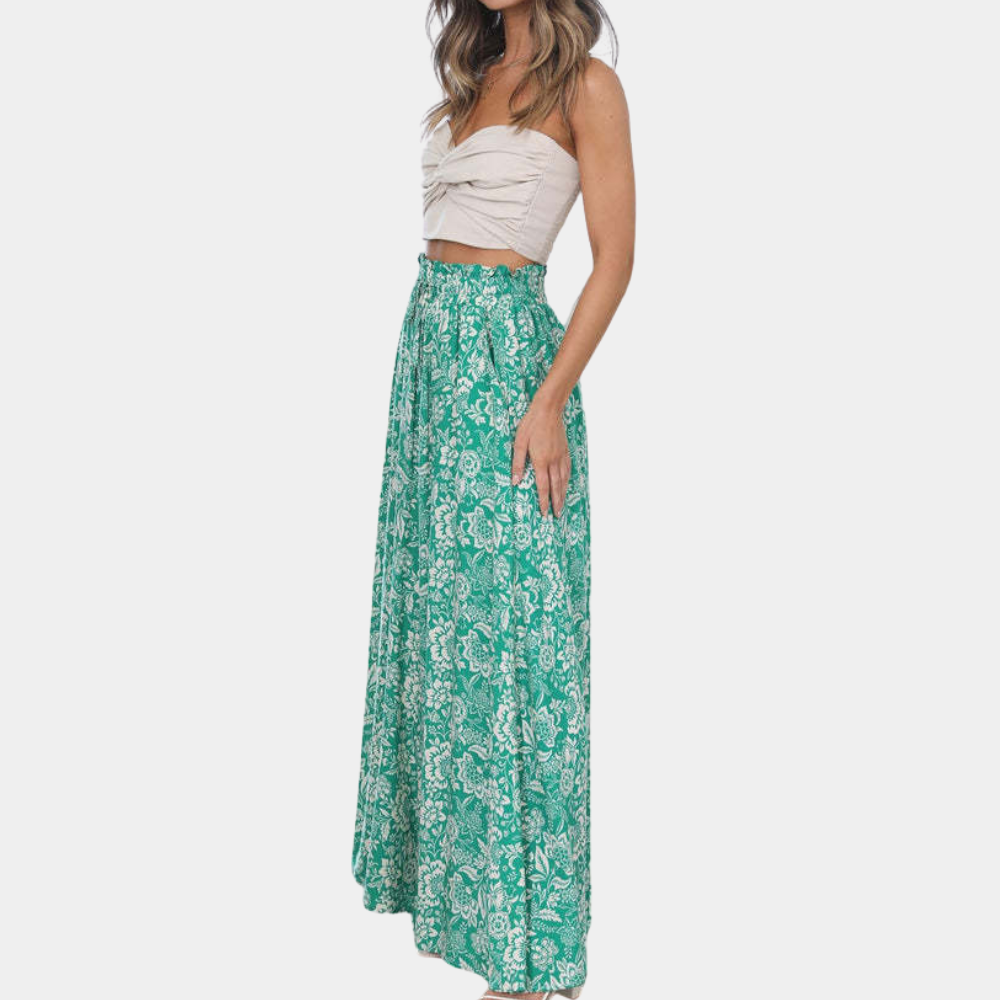 Ursula - Stijlvolle wijde zomerbroek voor dames