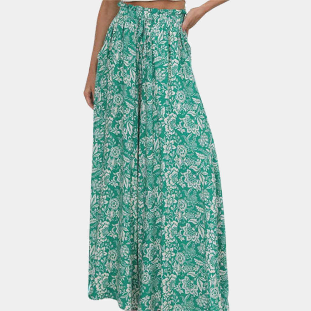 Ursula - Stijlvolle wijde zomerbroek voor dames