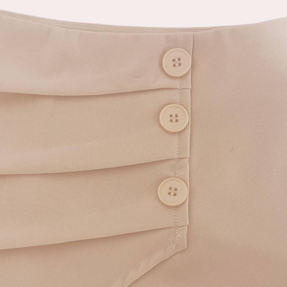 Teodora - Trendy Asymmetrische Damesshort voor de Zomer