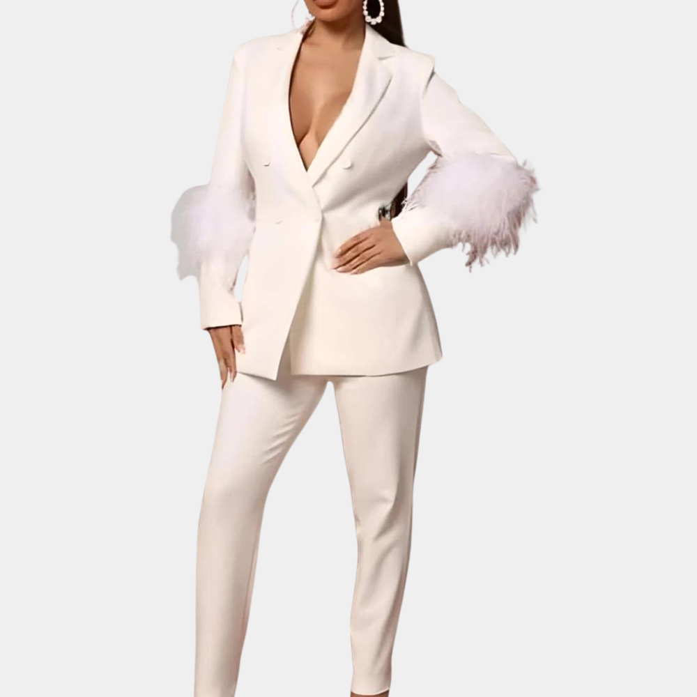 Valery - Chic 2-delige Dames Zomeroutfit