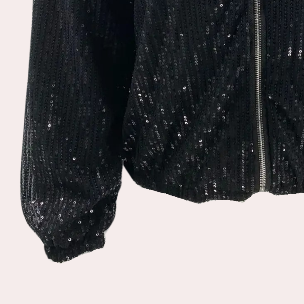 Elegant paillettenjasje voor dames - Perfect voor de Zomerfeesten