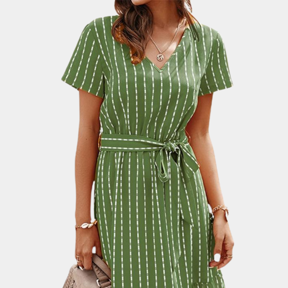 Bohemian zomer midi-jurk voor dames
