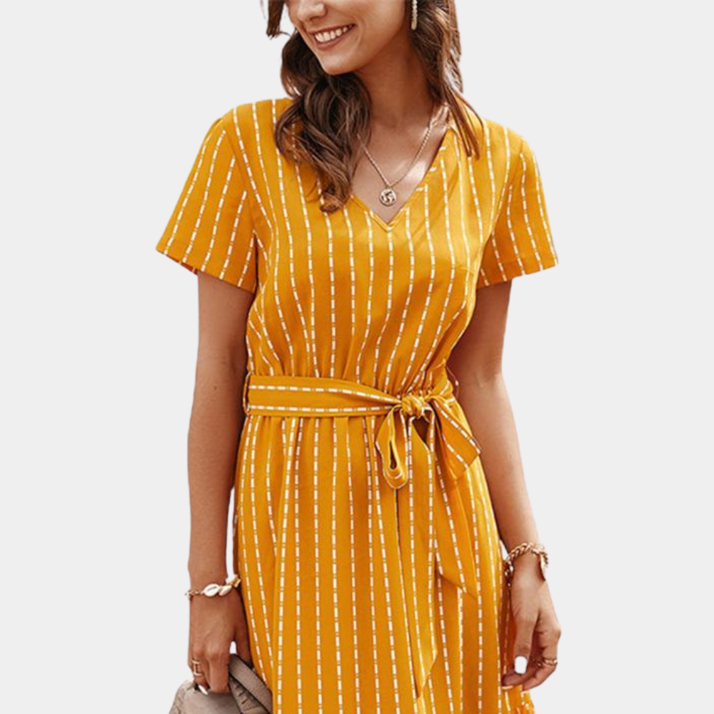 Bohemian zomer midi-jurk voor dames