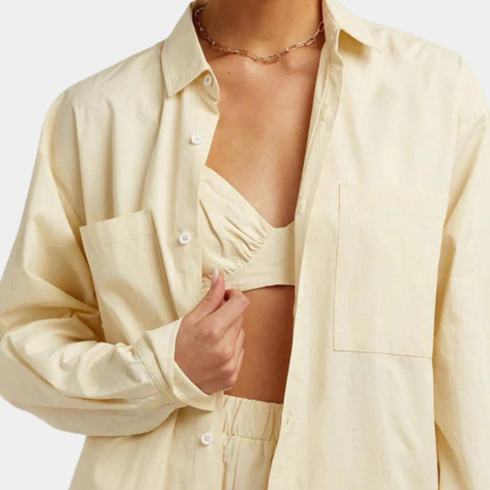 Casual driedelige damesset voor de zomer