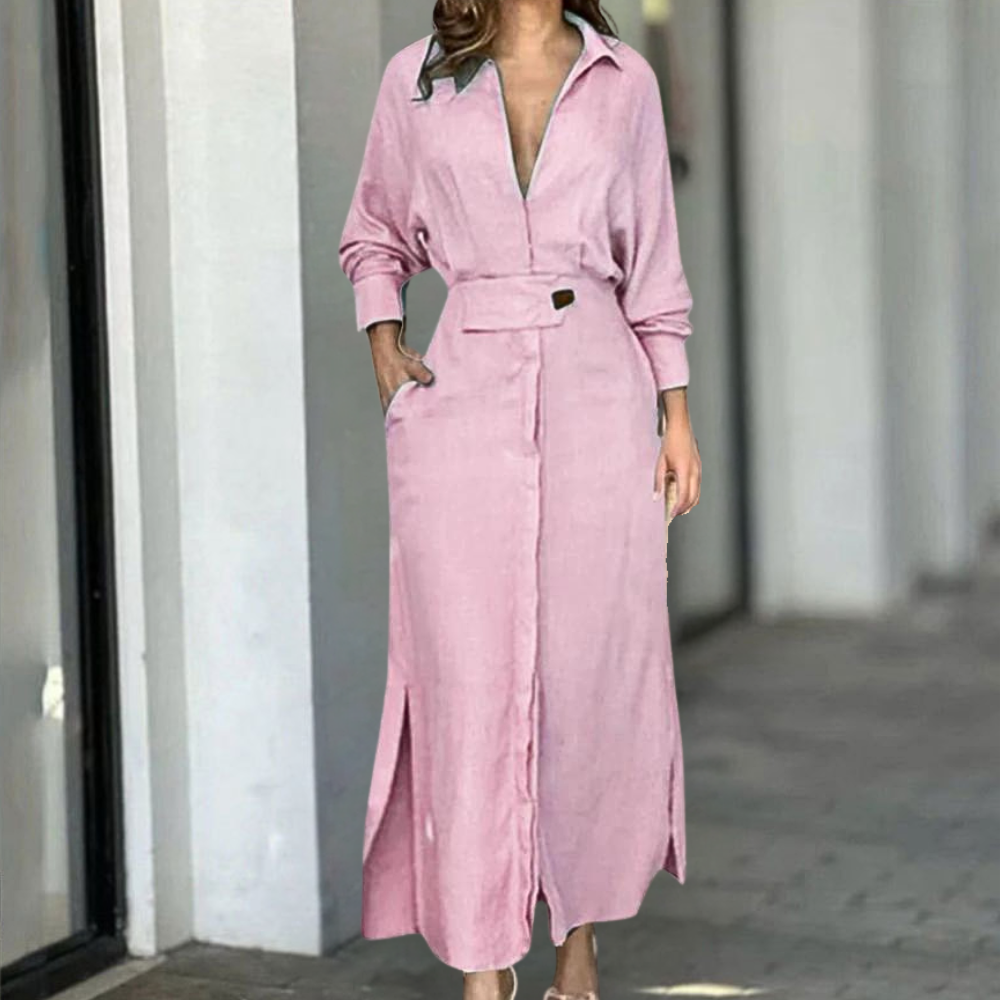 Elegante lange zomerjurk voor dames