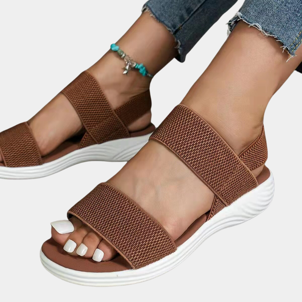 Stijlvolle platte sandalen voor dames - Perfect voor de zomer