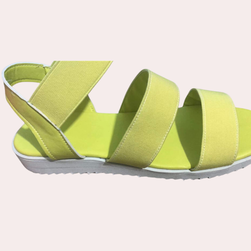Comfortabele zomersandalen met bandjes voor dame