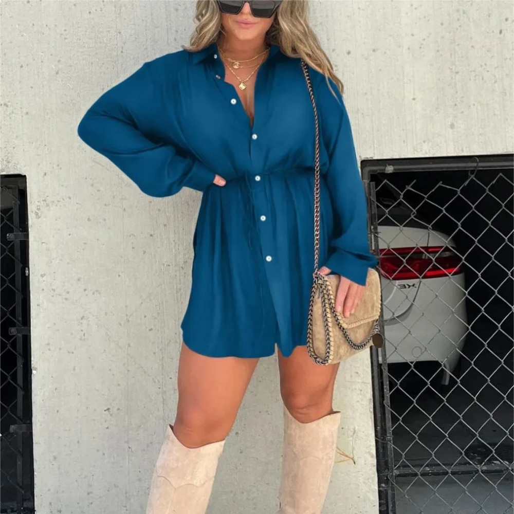 Damesset met stijlvolle top en shorts voor de zomer
