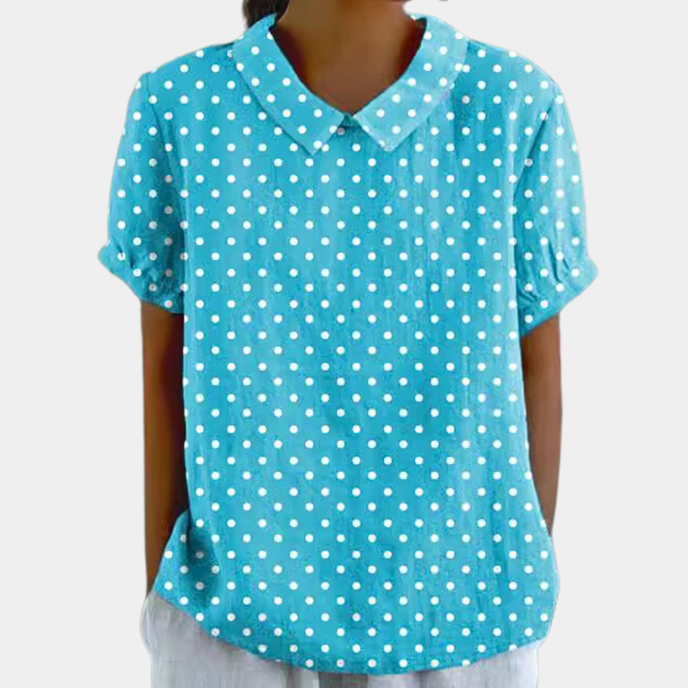 Casual en kleurrijke damesblouse voor de zomer