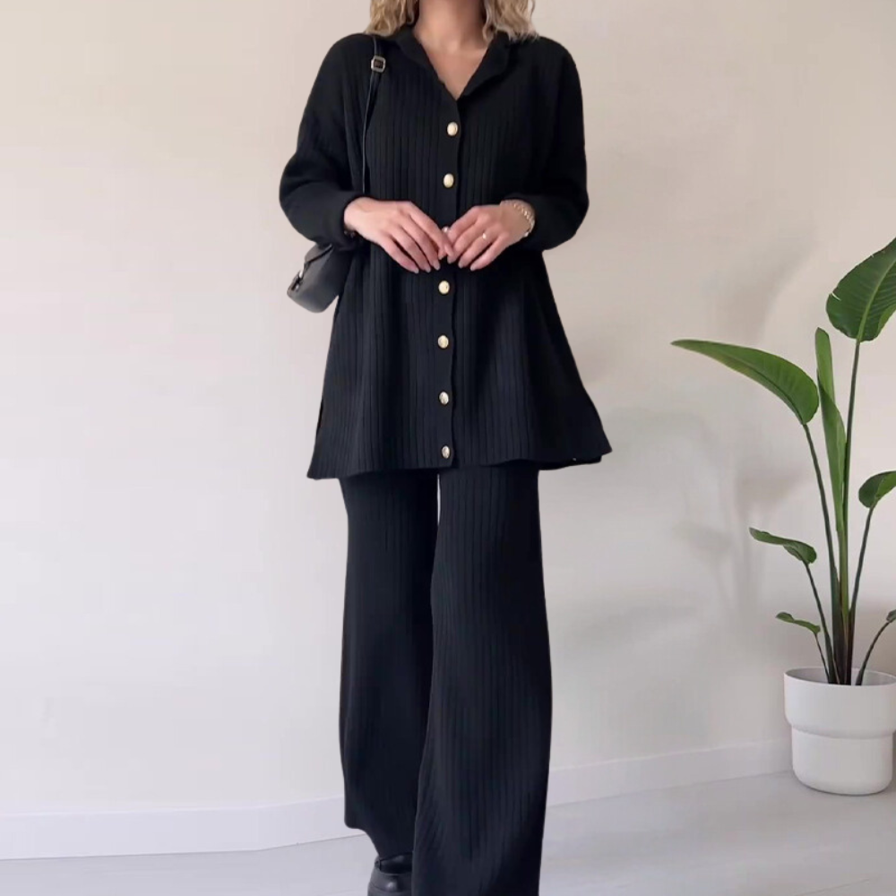 Trendy en zachte 2-delige damesset voor de zomer