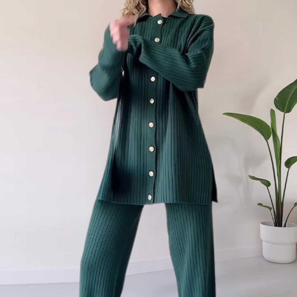 Trendy en zachte 2-delige damesset voor de zomer