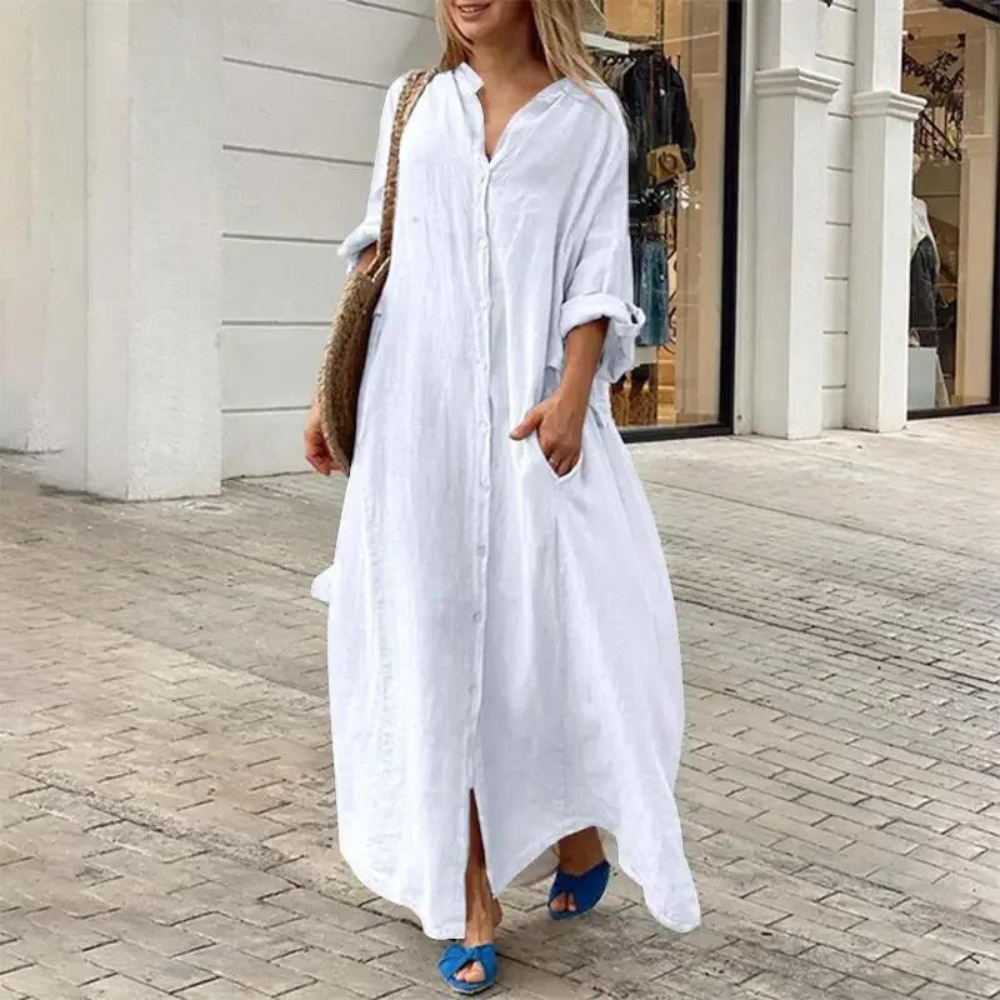 Elka - Zomerse casual maxi-jurk voor dames