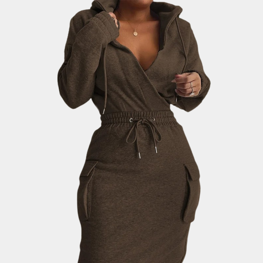 Beeba - Elegante Dames Zomersweater met Capuchon