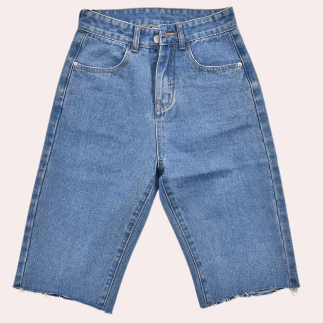 Dora - Casual Dames High Waist Zomerse Korte Broek