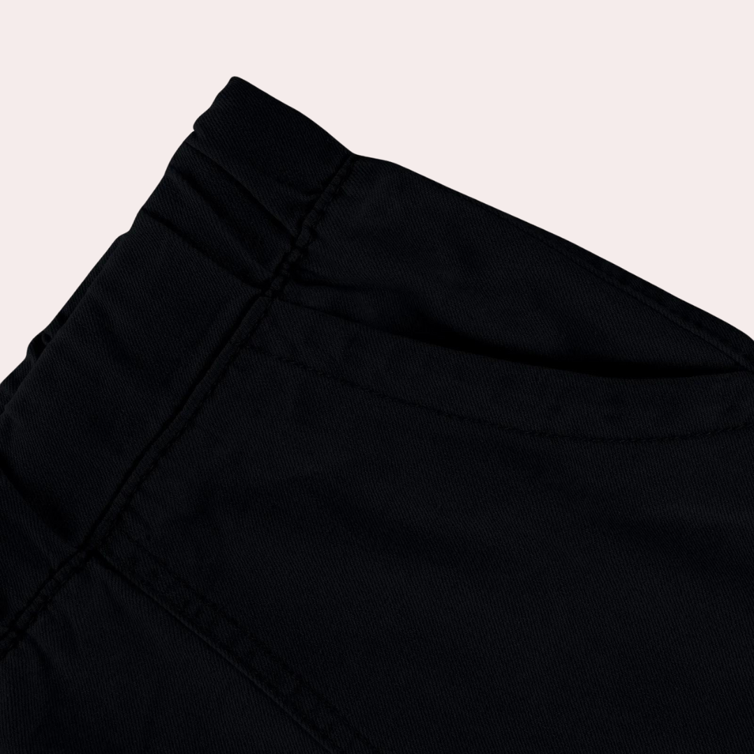 Delfine - Moeiteloze zomerstijl damesshort met steekzakken
