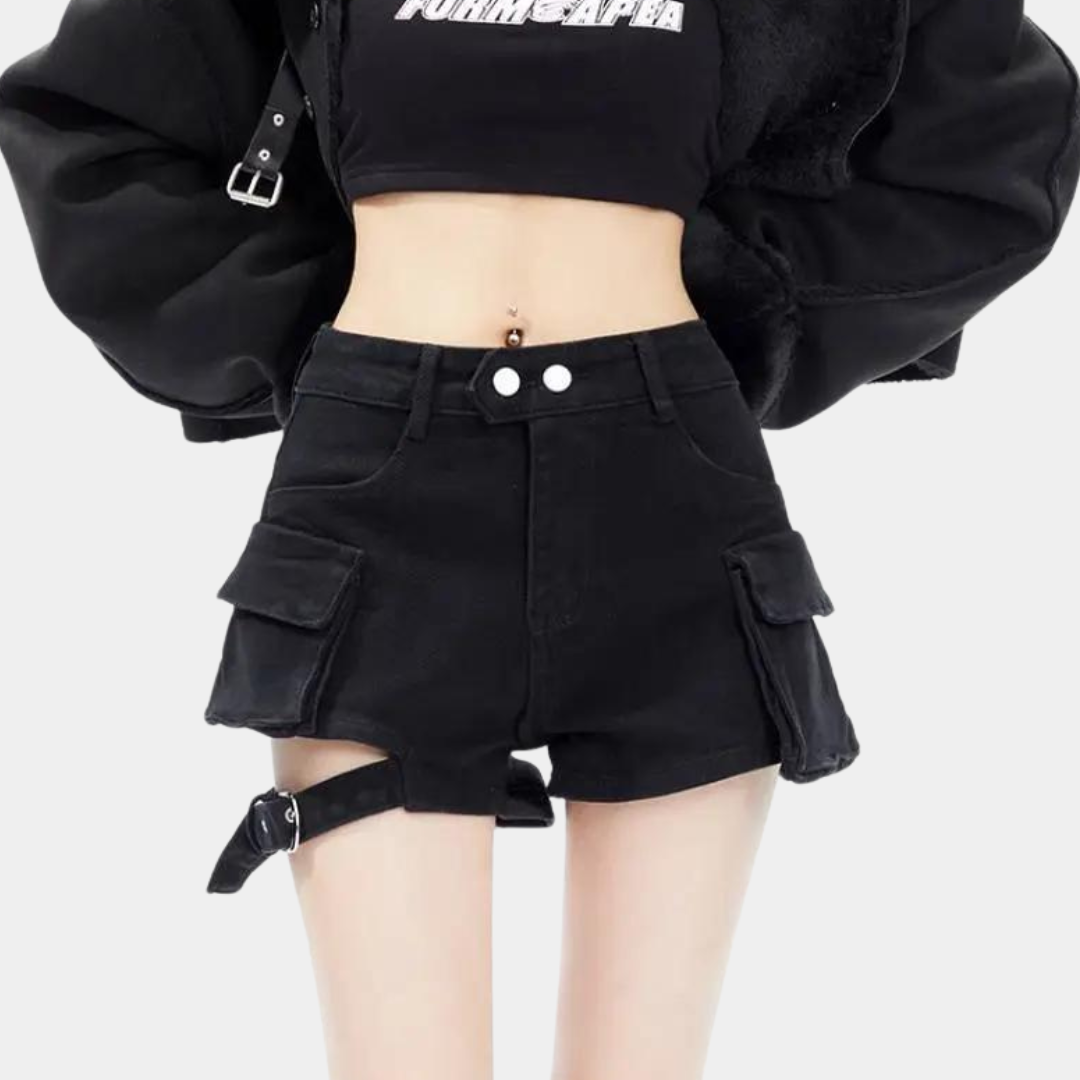 Stefana - Trendy en Stijlvolle Zomerse Dames Shorts