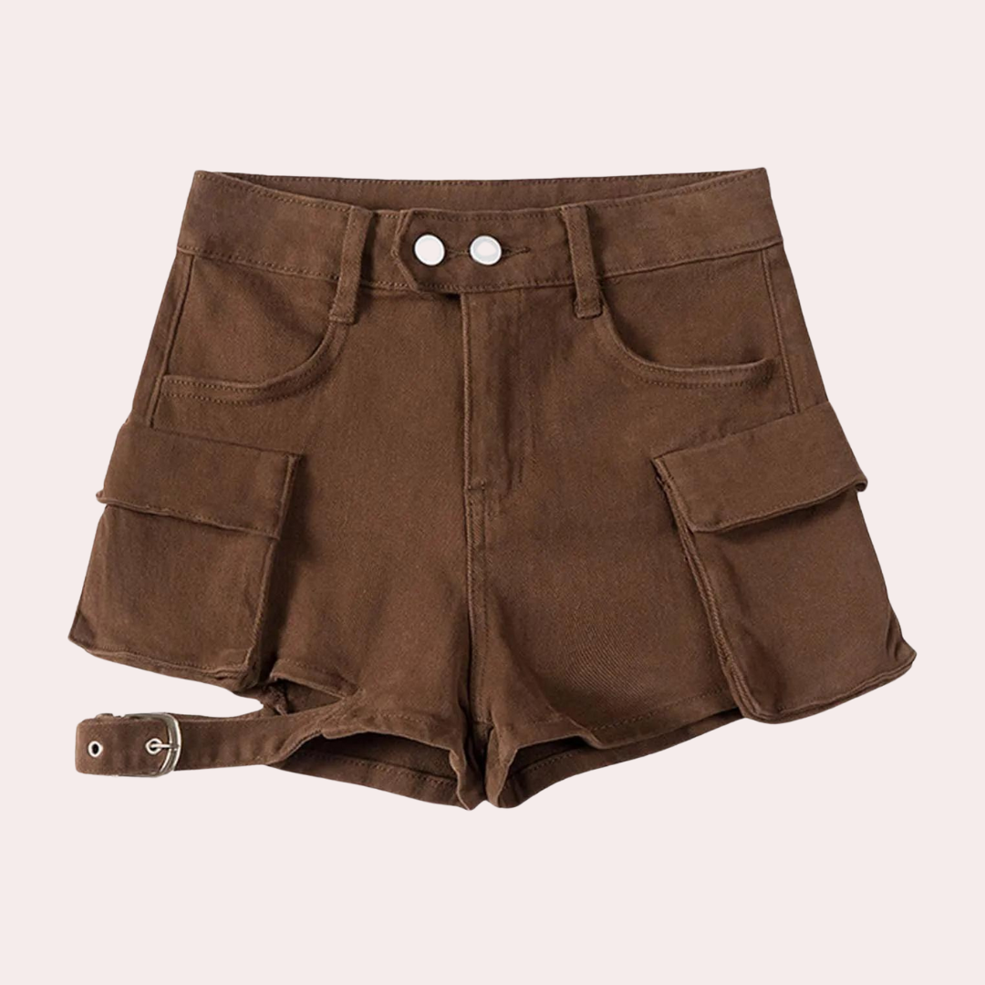 Stefana - Trendy en Stijlvolle Zomerse Dames Shorts