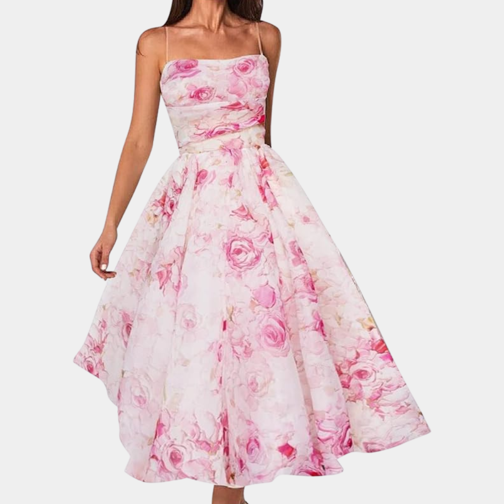 Emilia - Elegante Zomerse Midi-jurk voor dames