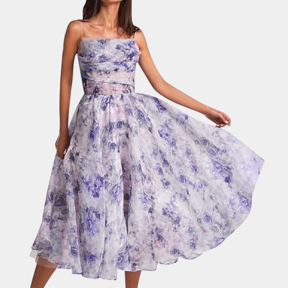 Emilia - Elegante Zomerse Midi-jurk voor dames