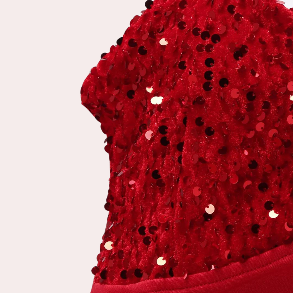 Bernarda - Fonkelende Elegantie Zomerse Paillettenjurk voor dames