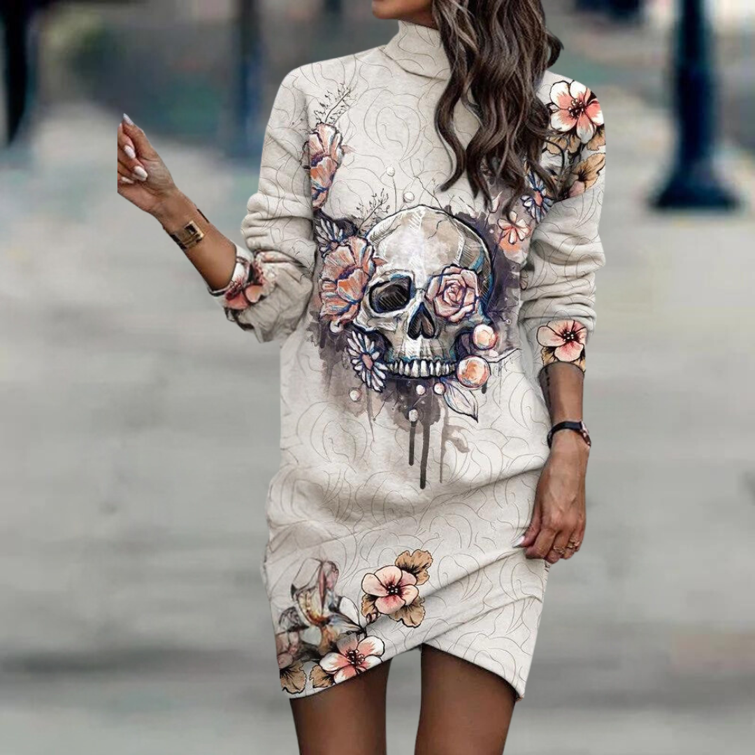 Venetia - Casual damesmode bedrukte zomerjurk