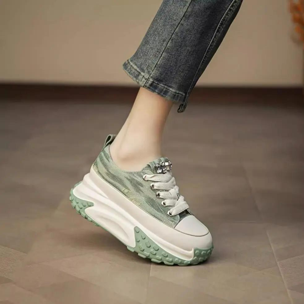 Tinley - Verfijnde Retro Dames Zomersneakers