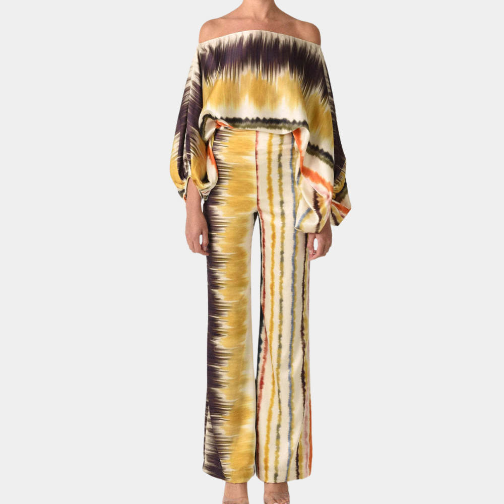 Floriana - Elegante zomerse tweedelige damesset