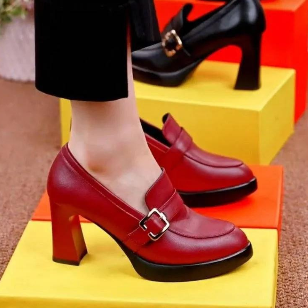 Grigore - Elegante zomerse damesschoenen met hoge hak
