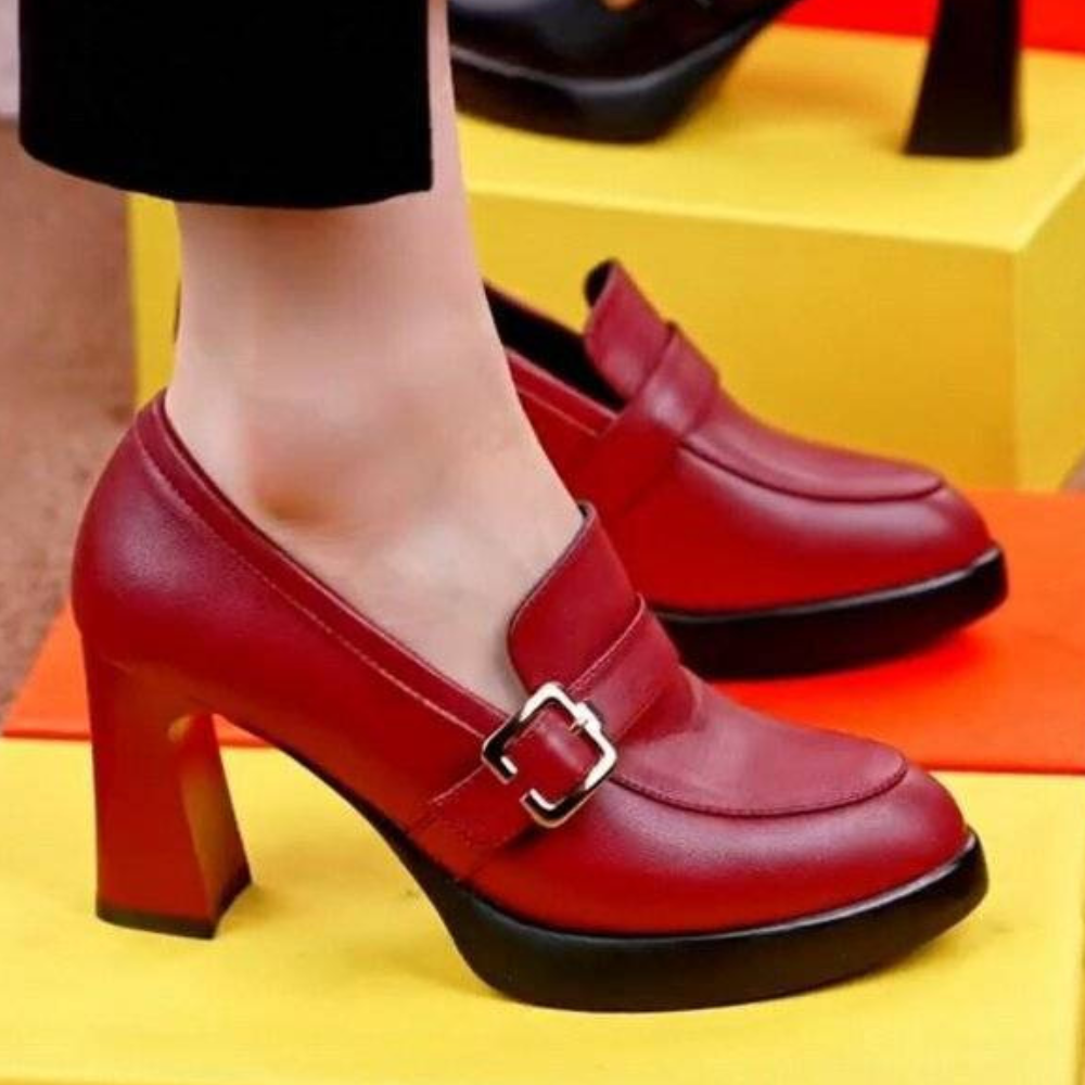 Grigore - Elegante zomerse damesschoenen met hoge hak
