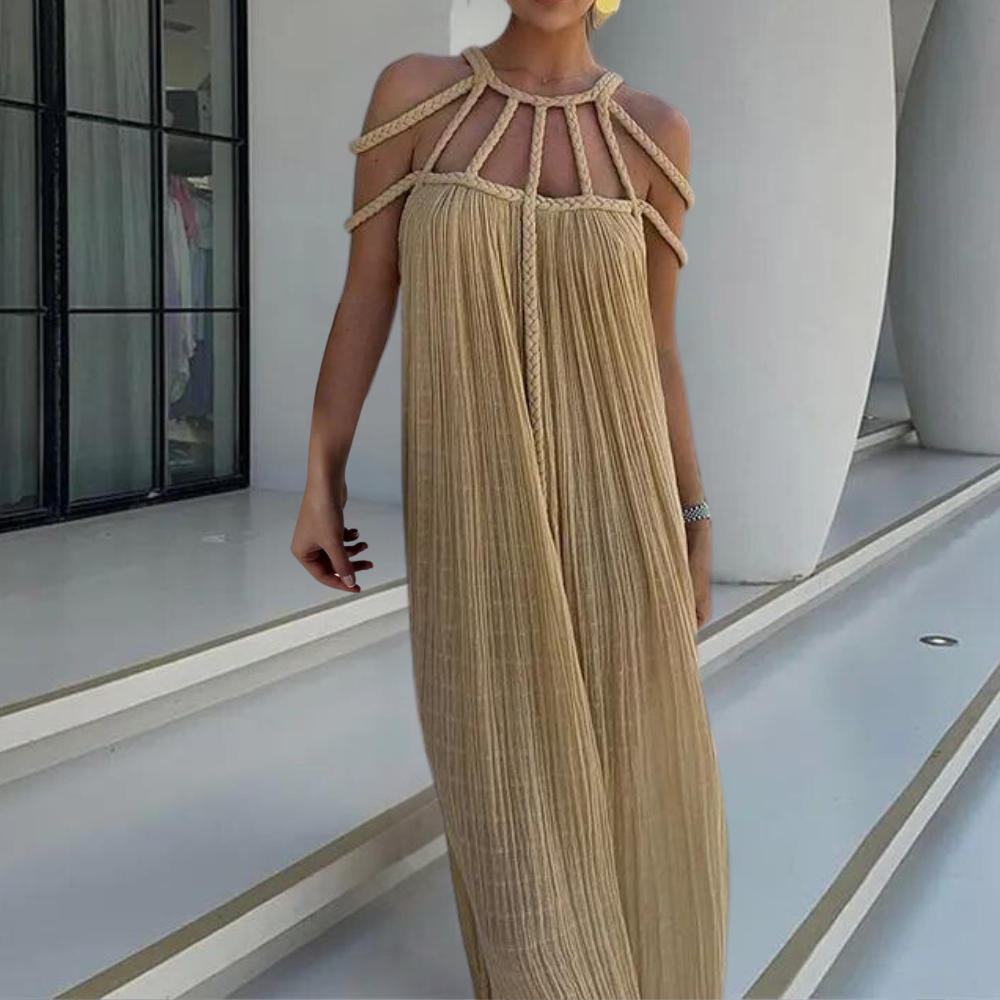 Catina - Elegante Lange Zomerjurk voor Dames