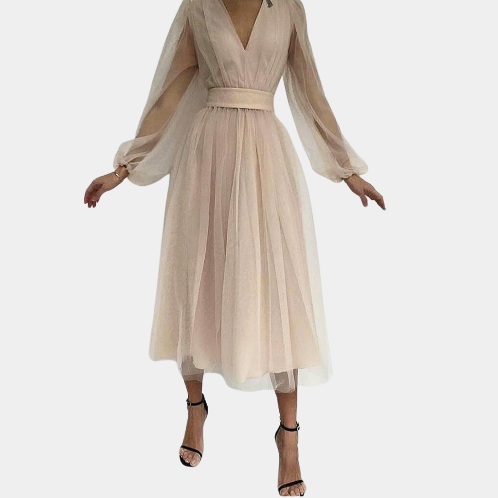 Ozana - Trendy zomerse midi-jurk voor dames