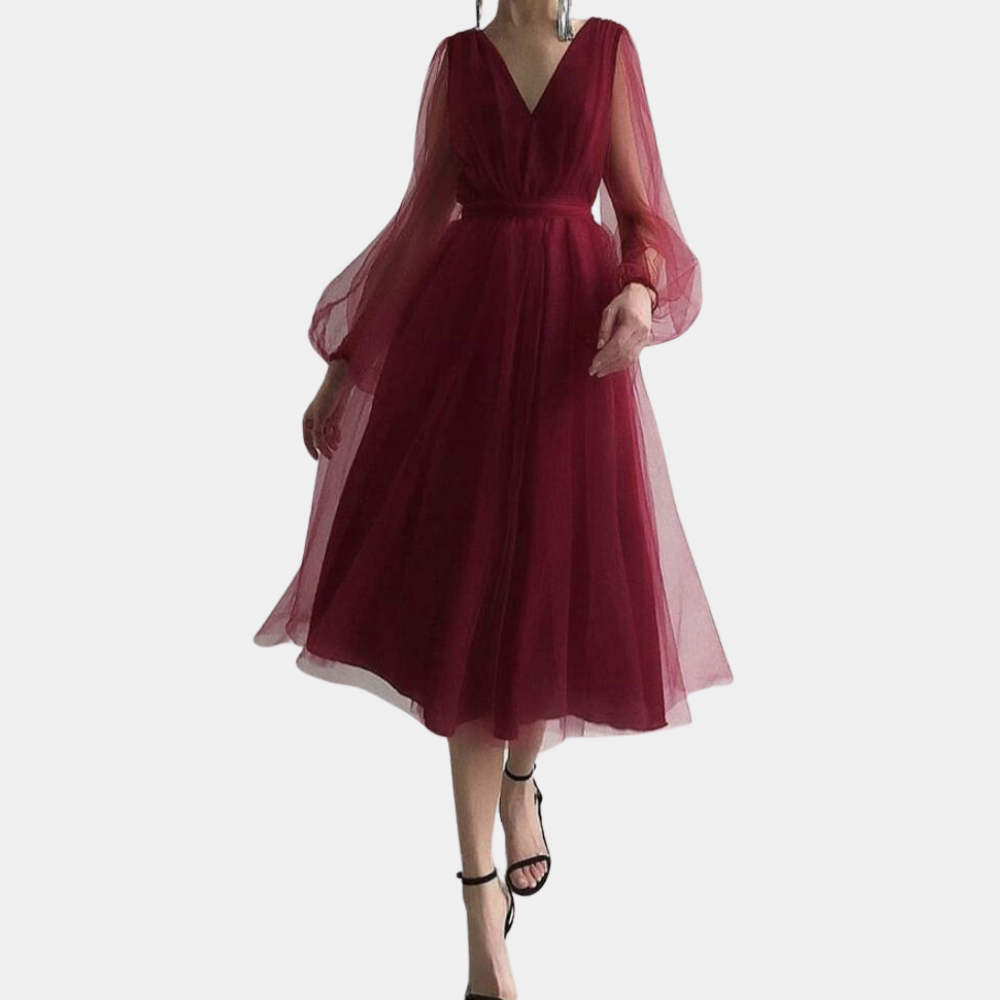 Ozana - Trendy zomerse midi-jurk voor dames