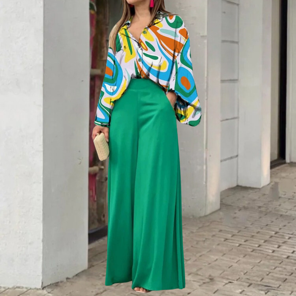 Mariuca - Luxe zomerse tweedelige set voor dames