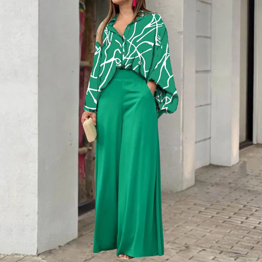 Mariuca - Luxe zomerse tweedelige set voor dames