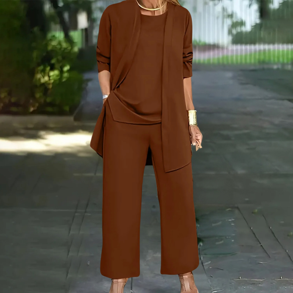 Emma - Elegante 3-delige zomerse casual set voor dames