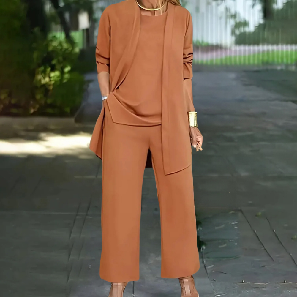 Emma - Elegante 3-delige zomerse casual set voor dames