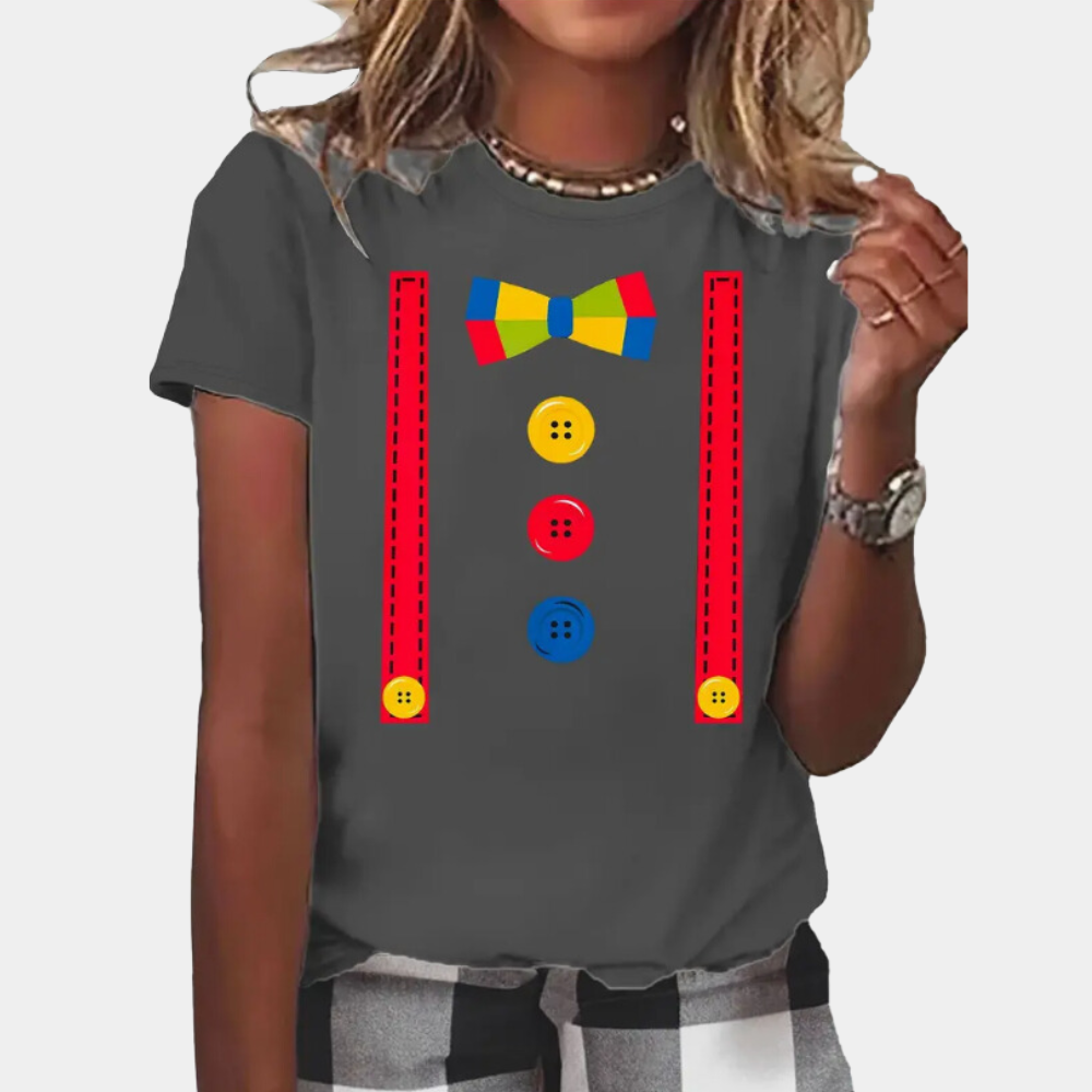 Cordelia - Comfortabel Zomerse Oktoberfest T-shirt voor dames