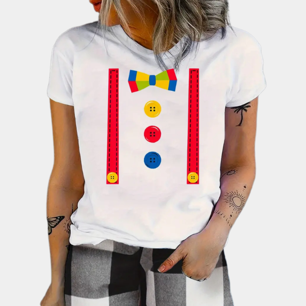 Cordelia - Comfortabel Zomerse Oktoberfest T-shirt voor dames