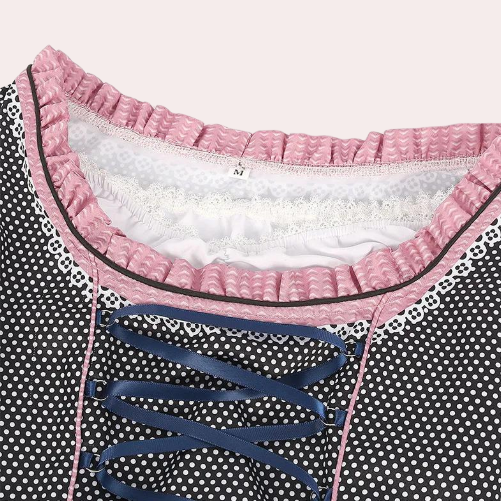 Marceline - Trendy Zomer/Oktoberfest Jurk voor Stijlvolle Verschijningen