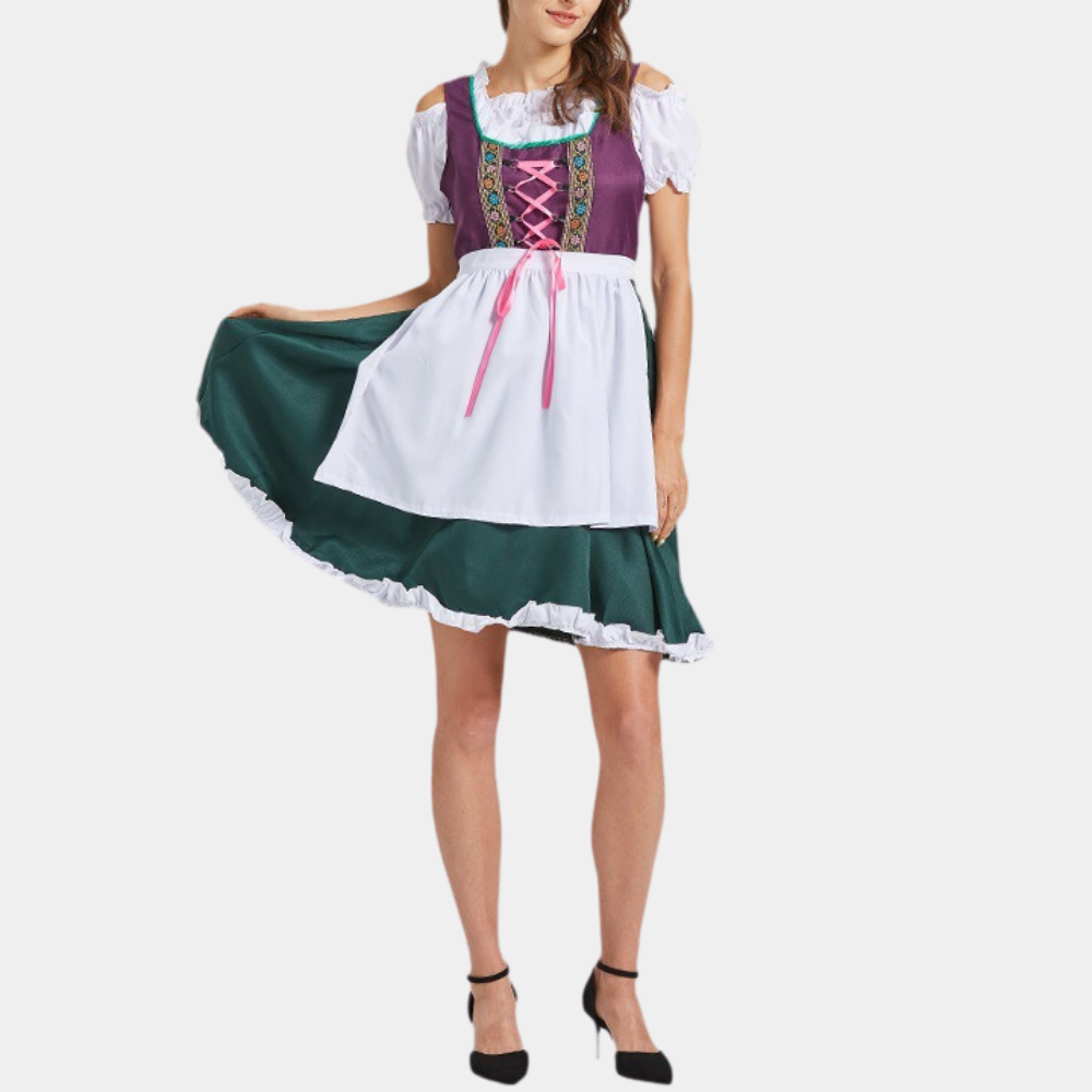 Natascha - Betoverende Zomerse Dirndl Jurk voor Oktoberfest