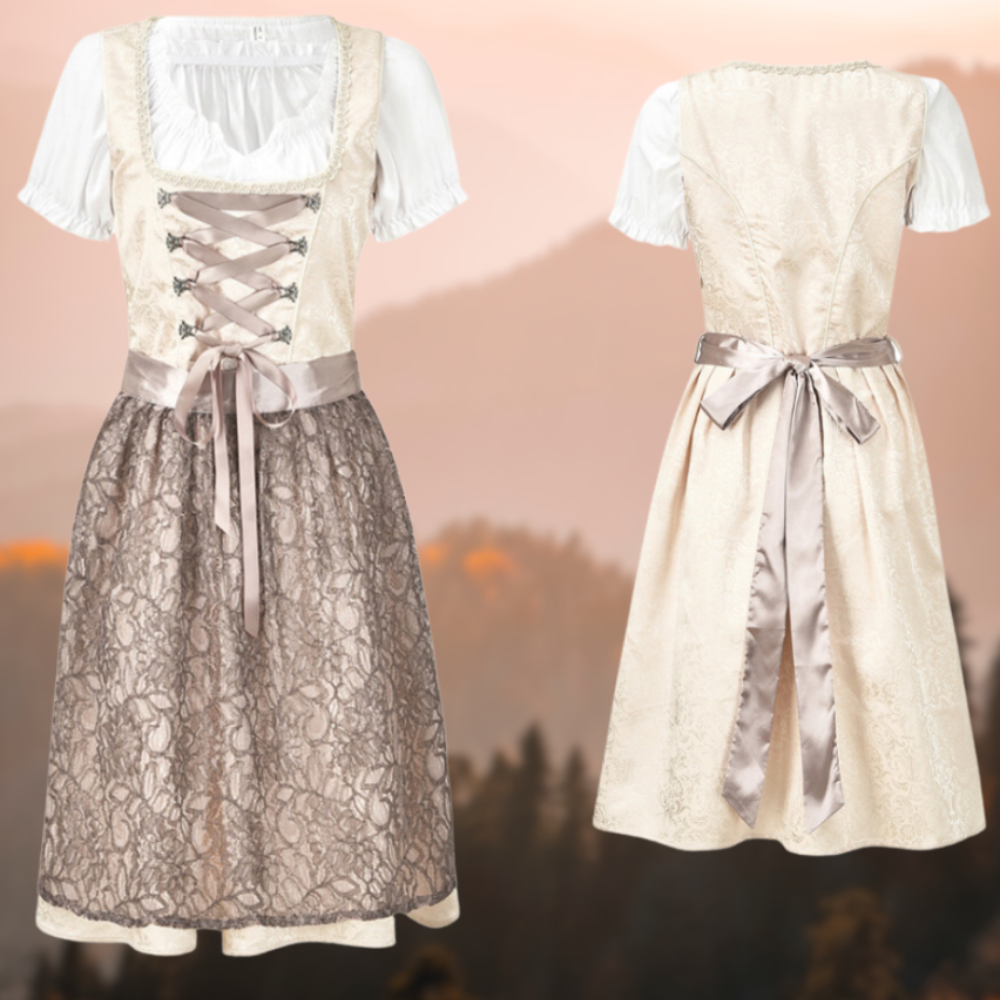 Ludivine - Elegante traditionele zomerjurk voor dames