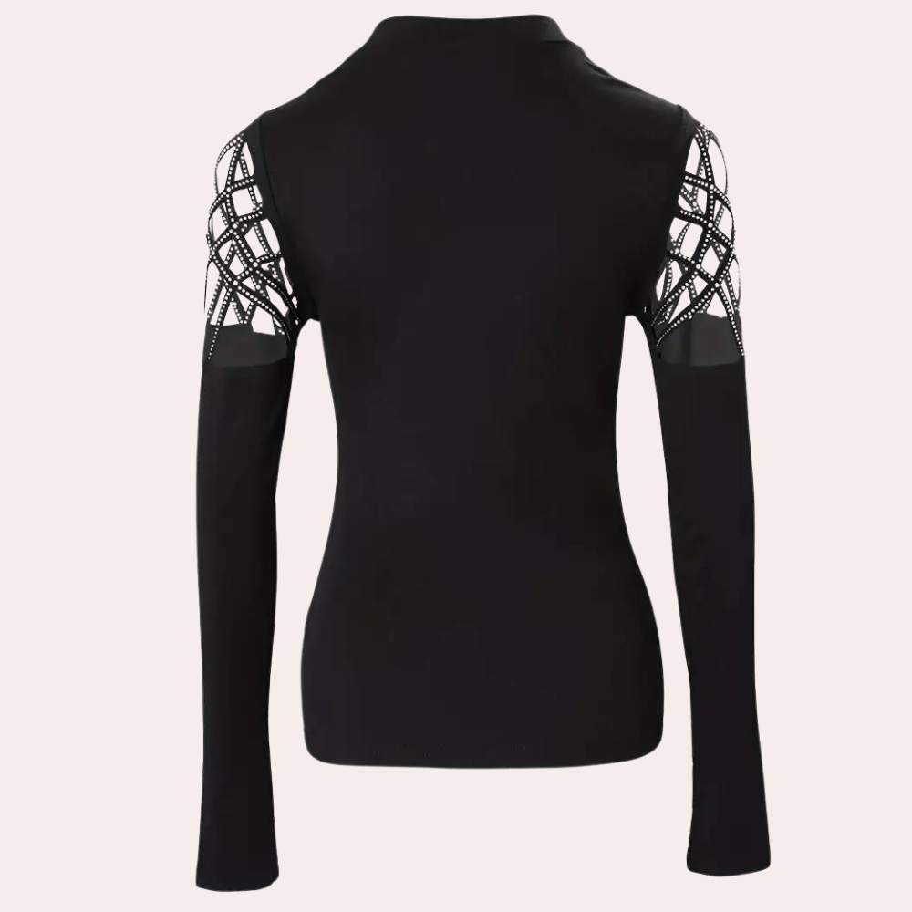 Mariel - Stijlvolle dames top met modieus uitgesneden design voor de zomer