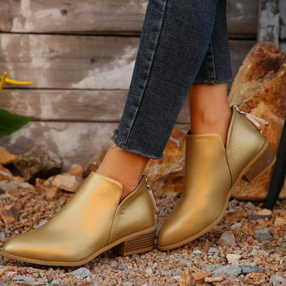 Dafni - Elegante Zomerse Enkellaars voor Dames