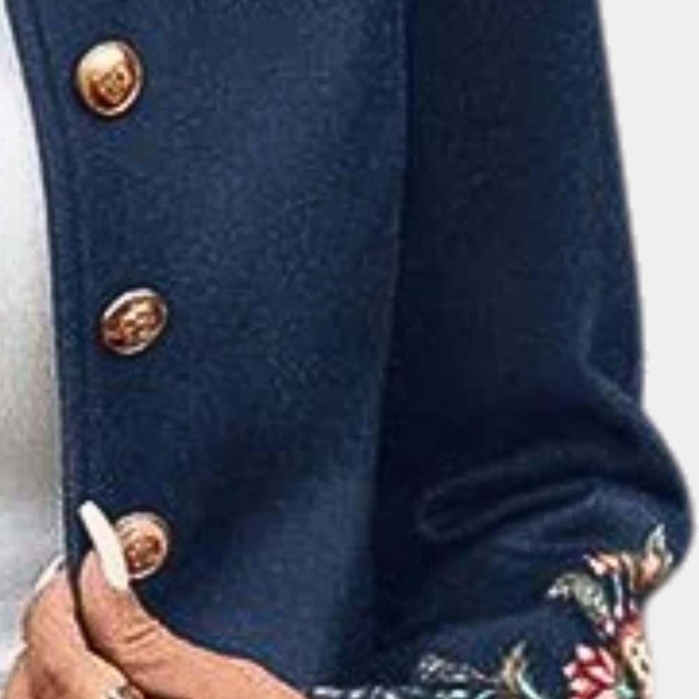 Iona - Vrouwelijke blazer met bloemenprint voor de zomer