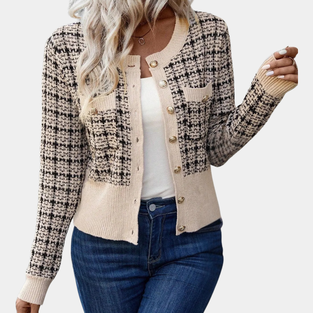 Fionnuala - Gracieus gebreid zomer vest voor dames