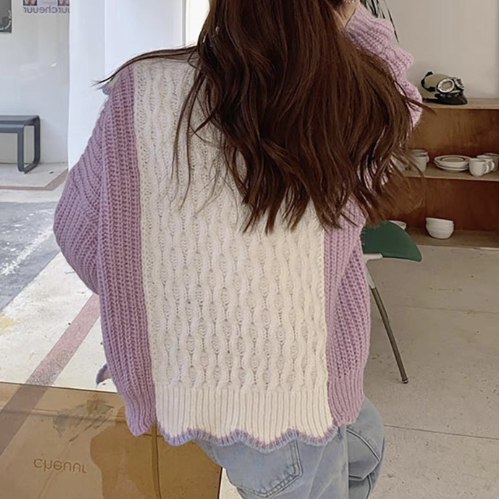 Melusina - Trendy en comfortabel gebreid damesvest voor de zomer