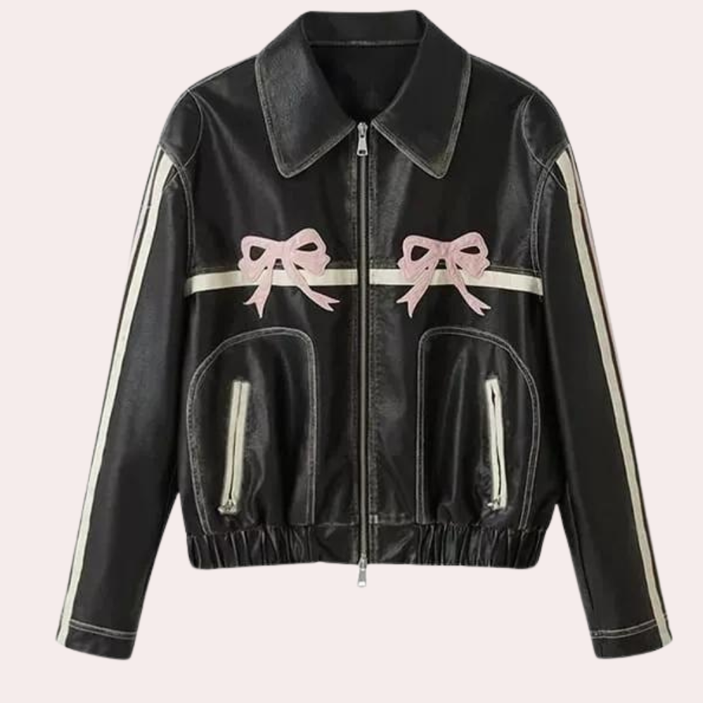 Ursuline - Klassiek damesjasje met luxe strikdetail voor de zomer