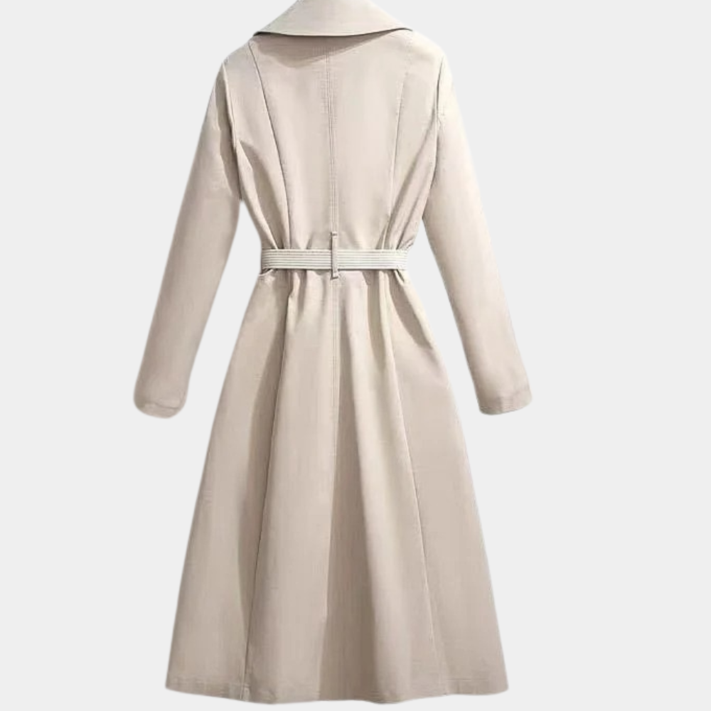 Aurembiaix - Luxe dames trenchcoat met elegante riem voor de zomer